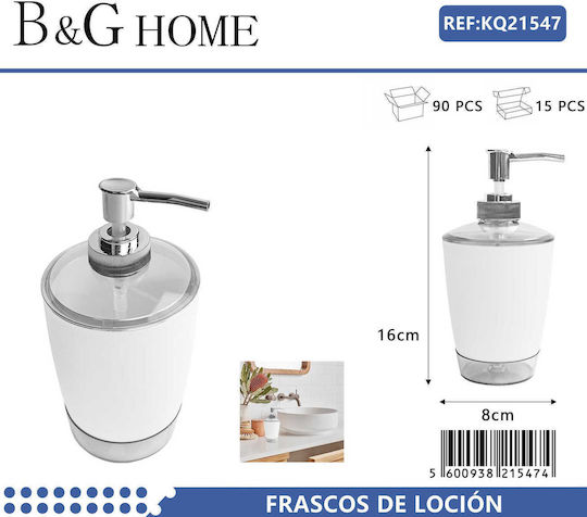 Dispenser Kitchen Plastic White