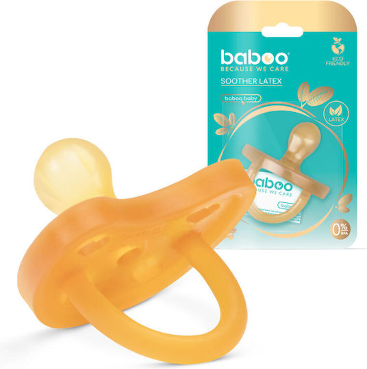 Baboo Πιπίλα Καουτσούκ Μπεζ για 6+ μηνών