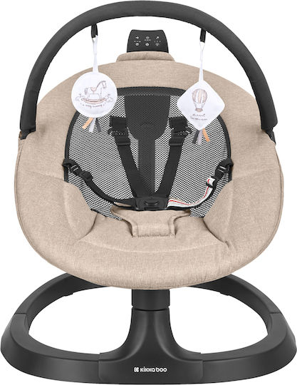 Kikka Boo Elektrisch Baby Relax Zazu mit Musik Beige für Kind bis 9kg