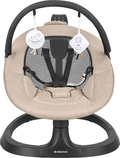 Kikka Boo Elektrisch Baby Relax Zazu mit Musik Beige für Kind bis 9kg