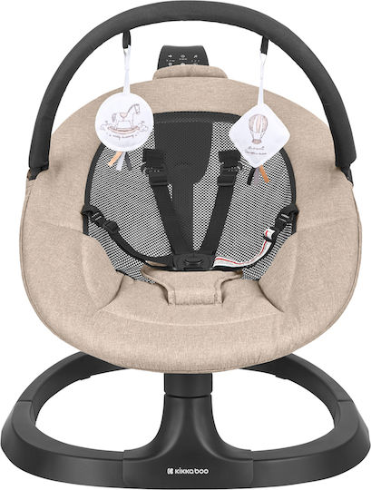 Kikka Boo Elektrisch Baby Relax Zazu mit Musik Beige für Kind bis 9kg