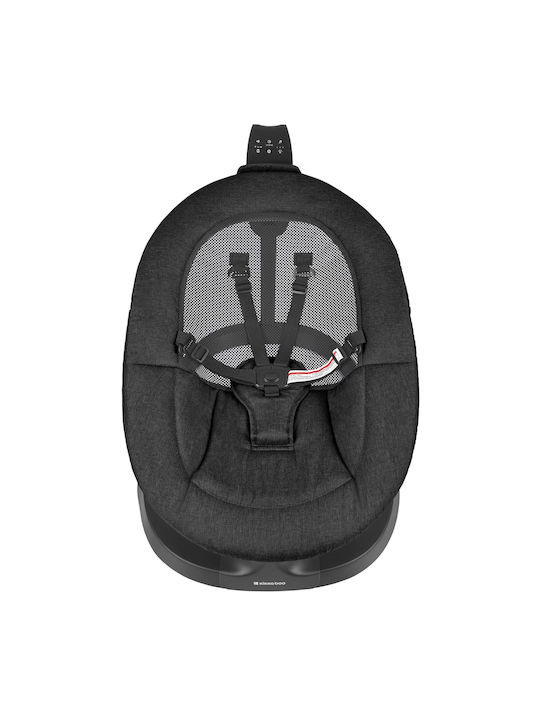 Kikka Boo Electric Baby Relax Zazu with Music Black for Child up to 9kg
