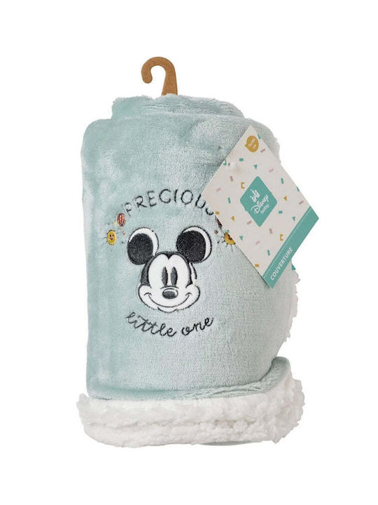 Babycalin Одеяло Детски пелени за пелени Зелено 75x100см.