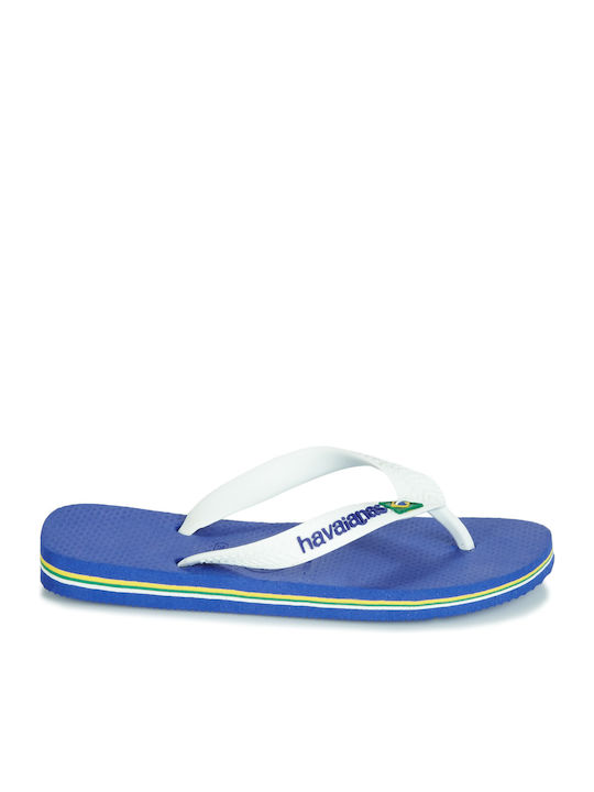 Kids' Sandals Blue Brasil Logo