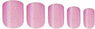 Pre Glued False Nail Tips Glitter You W7