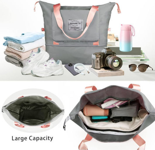 Sack Voyage 35lt Gray Fabric L41xW22xH28cm