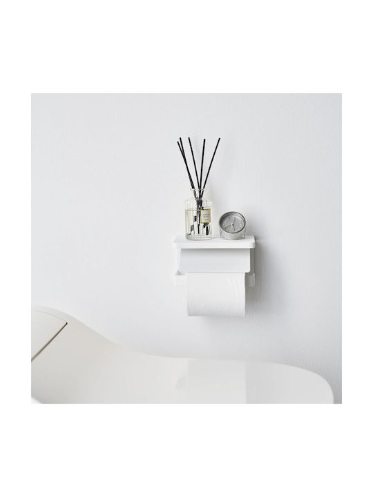 Yamazaki Επιτοίχια Βάση Χαρτί Υγείας Tower Wh