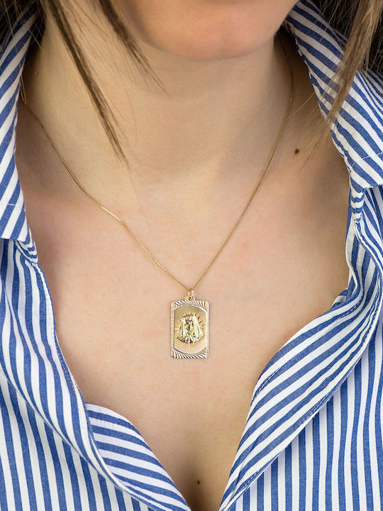 Kiriakos Gofas Kids Pendant Gold 14K Kiriakos Gofas Kids Pendant Gold 14K