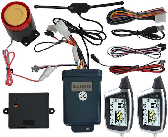 Spy 2-Way Remote Motorcycle Alarm
