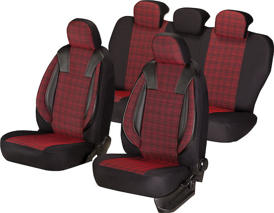 Smartic Set Spătare Auto 11buc Roșu