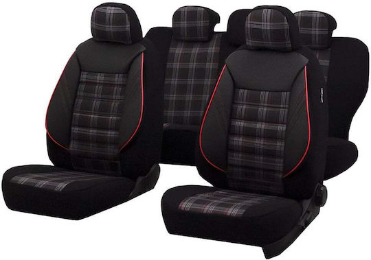 Smartic Set Spătare Auto 11buc Negru