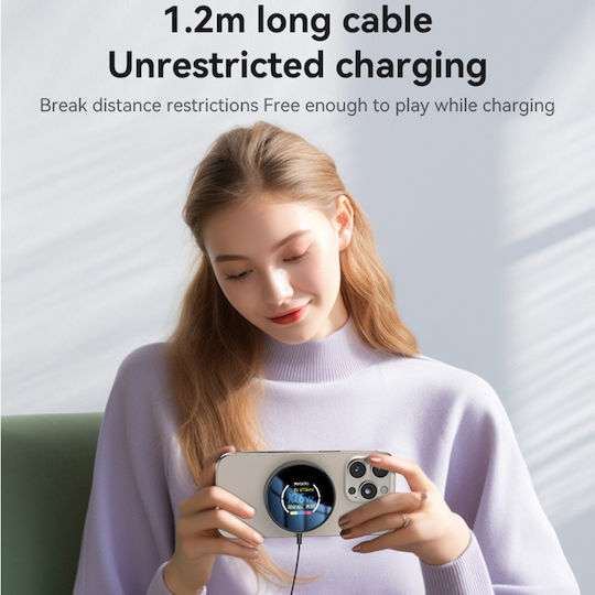 Yesido Зарядно Magsafe 15W Черен (DS28)