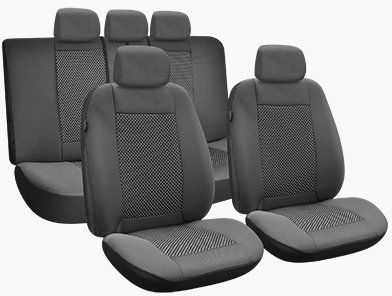 Smartic Car Seat Back Set 11pcs Black