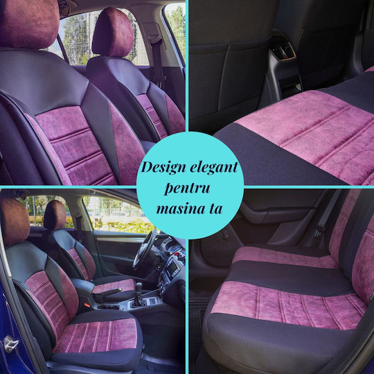 Smartic Car Seat Back Set 11pcs Purple