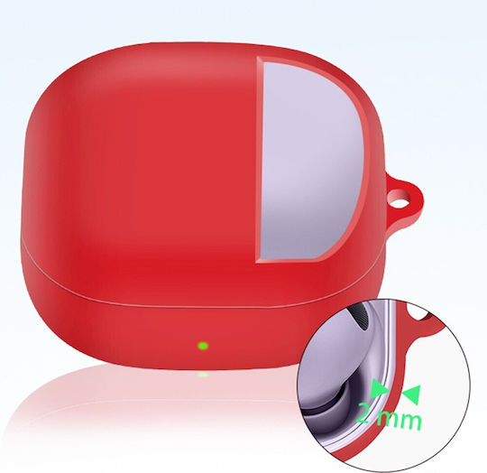 Hülle Silikon in Rot Farbe für Galaxy Buds Pro