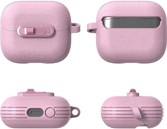 Θήκη Σιλικόνης σε Ροζ χρώμα για Galaxy Buds3