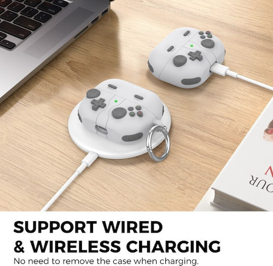AHAstyle Case Silicone in Gray color for Galaxy Buds3