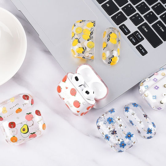 Husă în culoarea Portocaliu pentru Apple AirPods 3