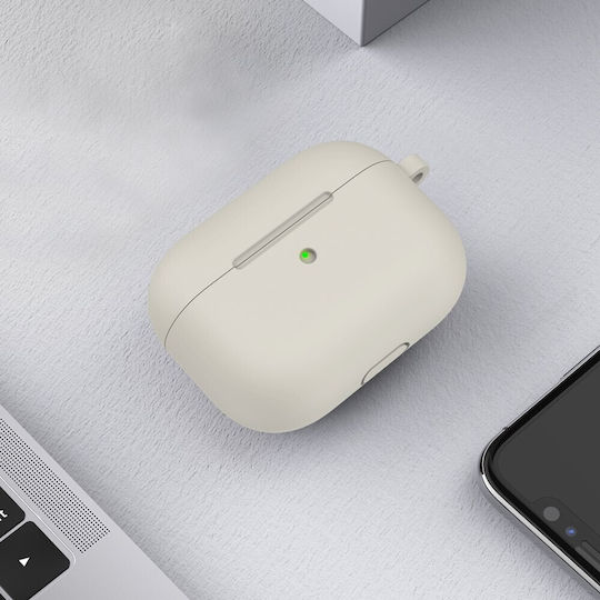 Husă în culoarea Bej pentru Apple AirPods 3