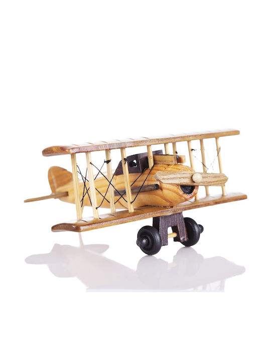 Wooden Decorative Airplane Model 20x20x10cm 7dis147