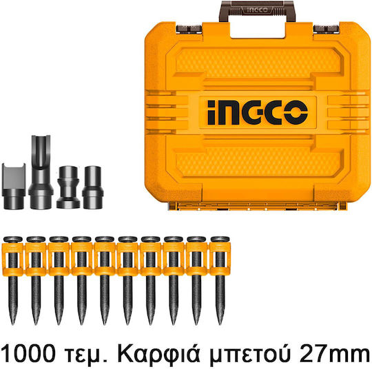 Ingco Καρφωτικό Μπαταρίας 20V Solo για Καρφιά