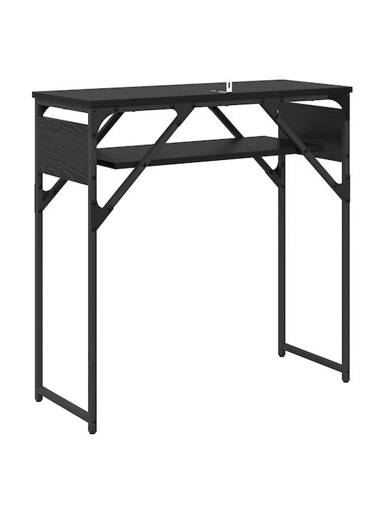 Consolă Black Oak L75xL30xH75buc