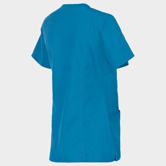 Cherokee WWE610 Weibliche Medizinische Bluse Blau
