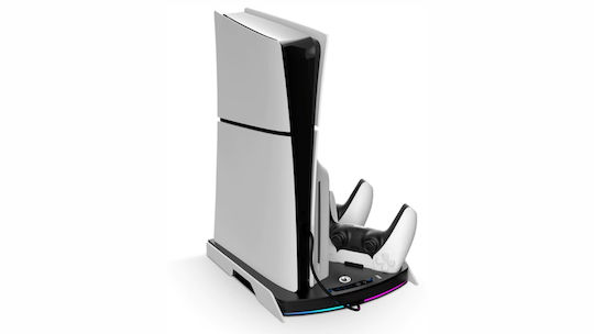 Nacon Βάση για 2 χειριστήρια PS5 / PS5 Slim Λευκή