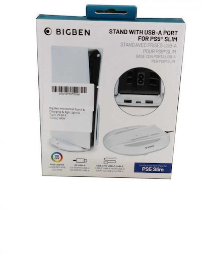 Bigben Interactive Charging Station for PS5 / PS5 Slim White