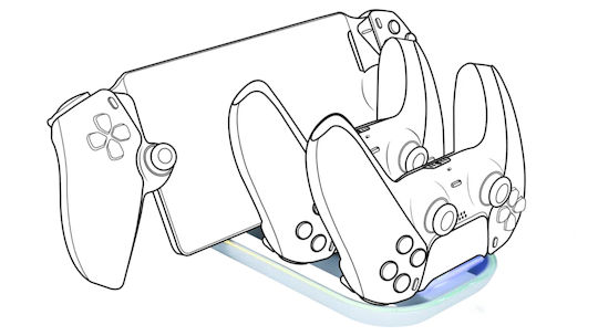 Bigben Interactive Charging Βάση για 2 χειριστήρια PS5 Λευκή
