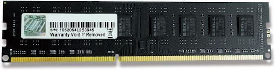 G.Skill Value DDR3 με Module 1x4GB και Ταχύτητα 1333 για Desktop