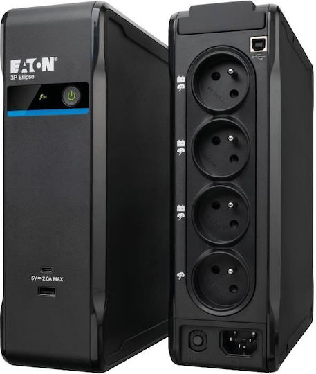 Eaton 3P Ellipse 1300 UPS 1300VA 840W με 4 IEC Πρίζες