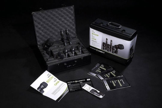 Lewitt Beat Kit 6 Σετ Δυναμικό Μικρόφωνο XLR Shock Mounted για Studio