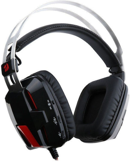 Redragon Ladon H201 Надушници Геймърски слушалки с връзка 3,5 мм Черен