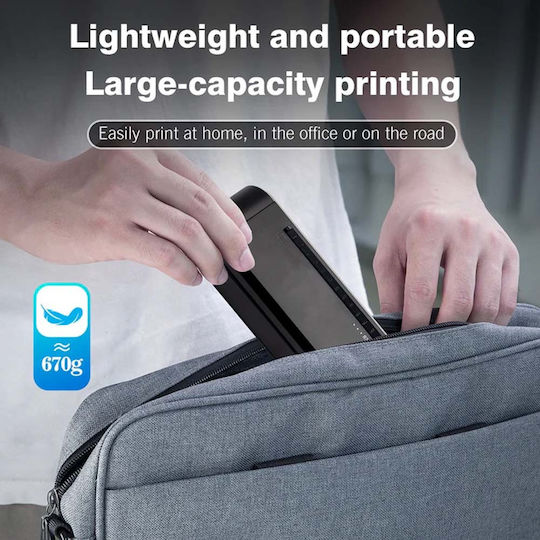 Netum NT-P808 Black and White Thermal Printer