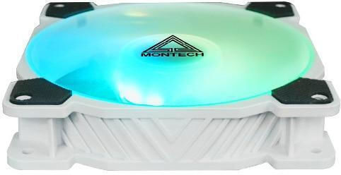Montech Z3 Pro Case Fan 120mm 1500rpm with ARGB Lighting and 3-Pin / 4-Pin PWM Connection 3pcs White