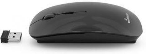 MediaRange MROS215 Wireless Mouse Negru lucios