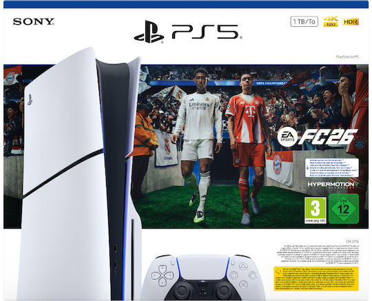 Sony PlayStation 5 Slim 1TB FC 26 (Voucher) (Official Bundle)