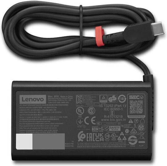 Lenovo Laptop Charger 65W 18V 2.5A for Lenovo with Detachable Power Cable