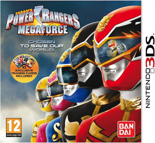 Power Rangers Megaforce 3DS Spiel