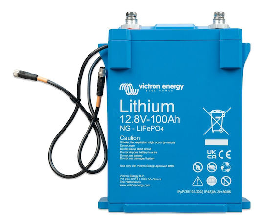 Victron Energy Μπαταρία Φωτοβολταϊκών Λιθίου 12.8V 100Ah (BAT512110620)