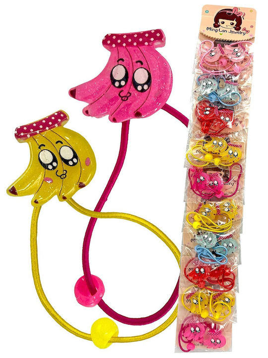 4teen-4ty Set Elastice Pentru Păr Pentru Copii Multicolore