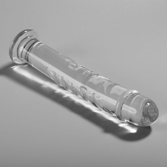 Ibiza Γυάλινο Dildo Διάφανο 18.5cm