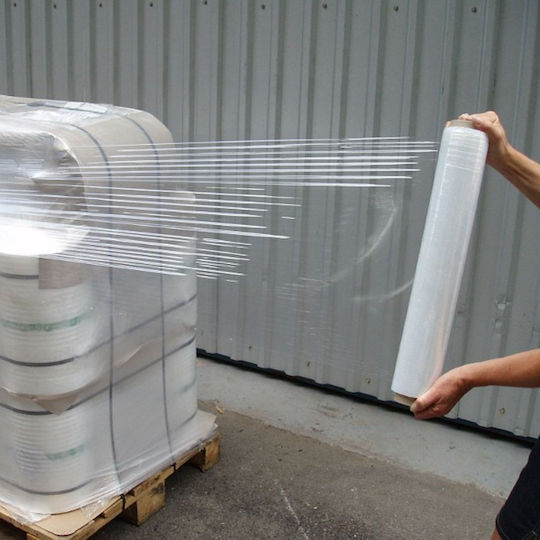 Stretch Film Wrapping Membrane Packaging 50cm X 110m 1.8kg Transparent 6 Pieces