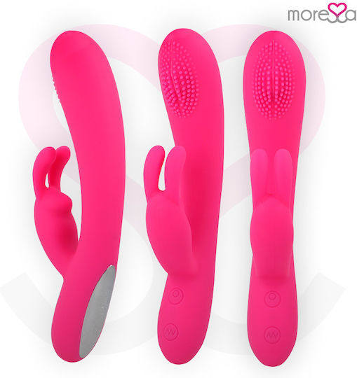 Amoressa Gino Premium Δονητής Rabbit 19cm Pink