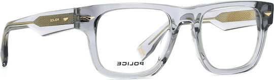 Police Vplq72v 04g0 52 Transparente Brillengestelle
