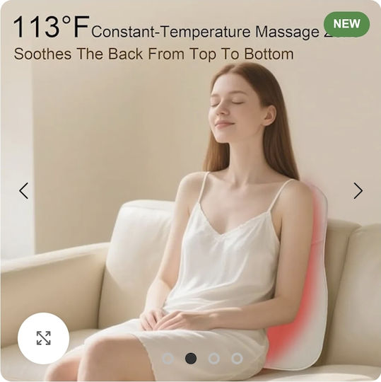 ForHome Massage Device for the Neck & the Back with Heating Function