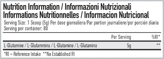 Per4m Glutamine 400gr Unflavoured