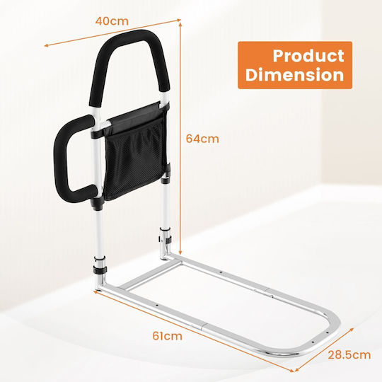 Bed Safety Assist Rail Double Guardrail for Elderly Adults 06928753
