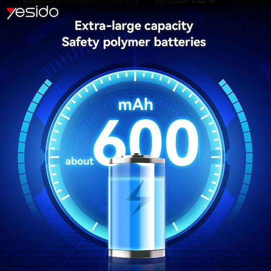 Yesido Eye Massager Mg13 Type-c Rechargeable Adjustable 3-level Temperature Adjustment 600mah White